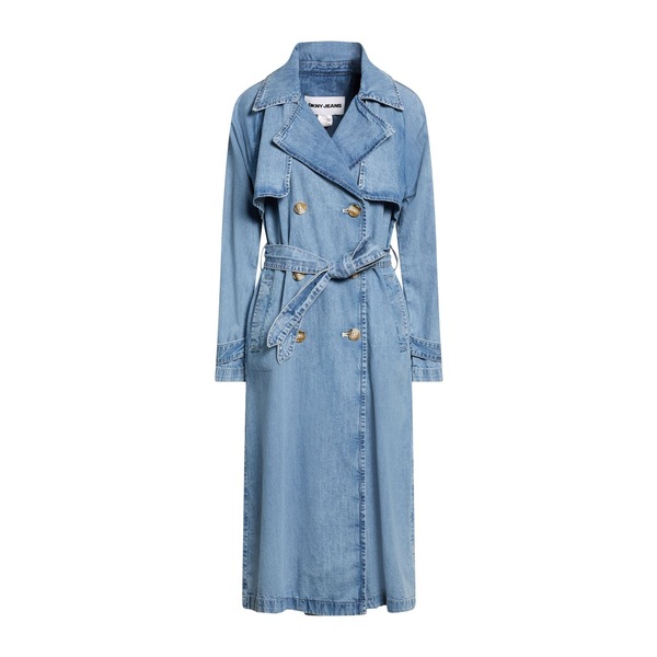 【貨物輸送無料】 ダナキャラン レディース 上衣＆上衣 アウター Denim outerwear Blue