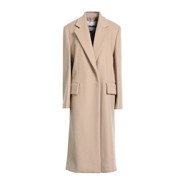 【貨物輸送無料】 ジル・サンダー レディース 上衣＆上衣 アウター Coats Beige