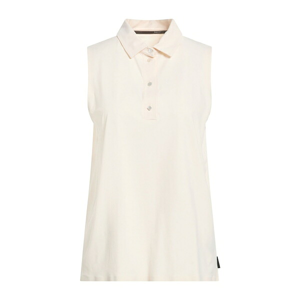 【貨物輸送無料】 アールアールディ レディース ティーシャツ トップス Polo shirts White