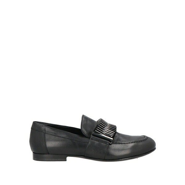 【貨物輸送無料】 ストラテジア レディース スリッポン・ローファー シューズ Loafers Black
