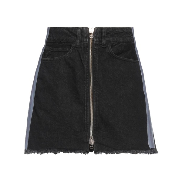 【貨物輸送無料】 マルセロバーロン レディース スコート ボトムス Denim skirts Black