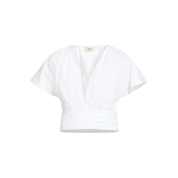 【貨物輸送無料】 エーケプ レディース プルオーバー トップス Tops White