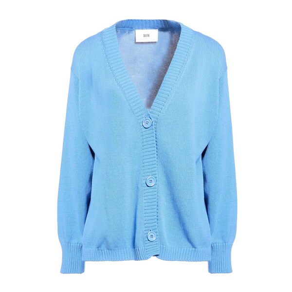 【貨物輸送無料】 ソロトレ レディース ジレー アウター Cardigans Azure