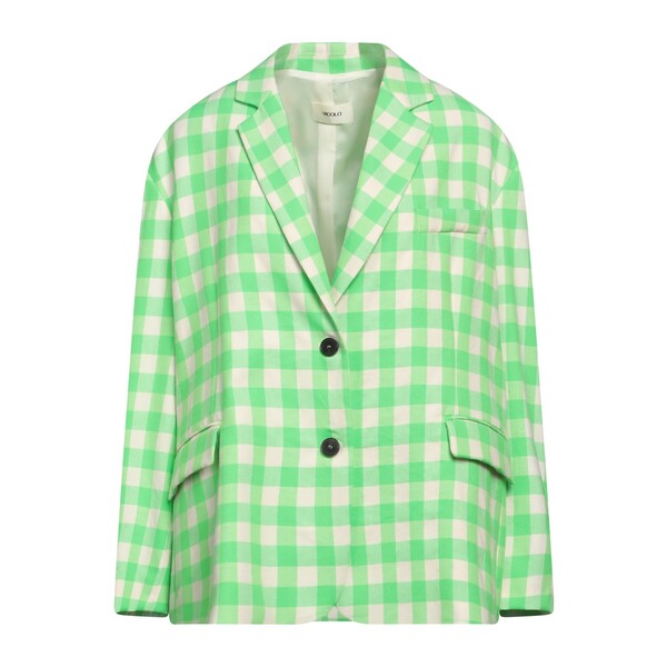 【貨物輸送無料】 ヴィコロ レディース 上衣＆上衣 アウター Blazers Green