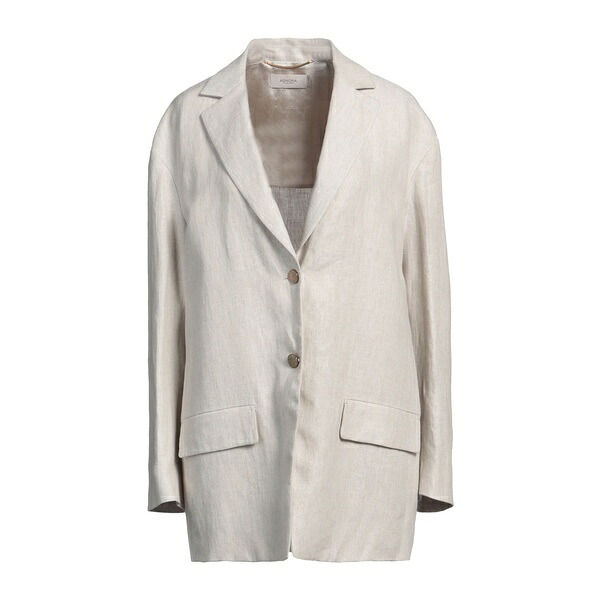 【貨物輸送無料】 アグノラ レディース 上衣＆上衣 アウター Blazers Beige