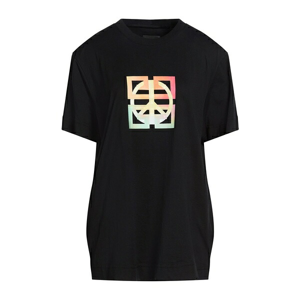 【貨物輸送無料】 ジバンシー レディース ティーシャツ トップス T-shirts Black
