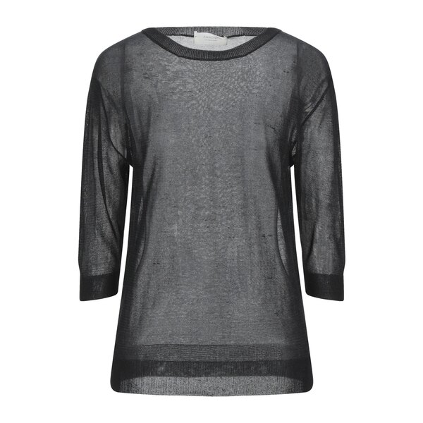 【貨物輸送無料】 ザノーネ レディース 編み物\u0026プルオーバー アウター Sweaters Black