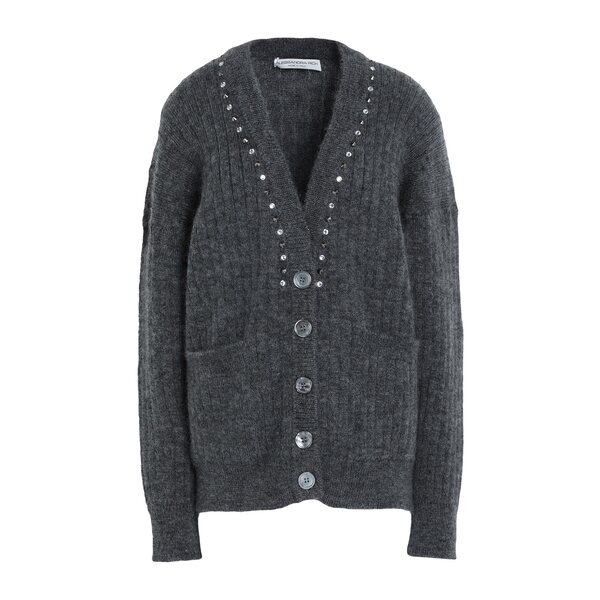 【貨物輸送無料】 アレッサンドラ・リッチ レディース ジレー アウター Cardigans Grey
