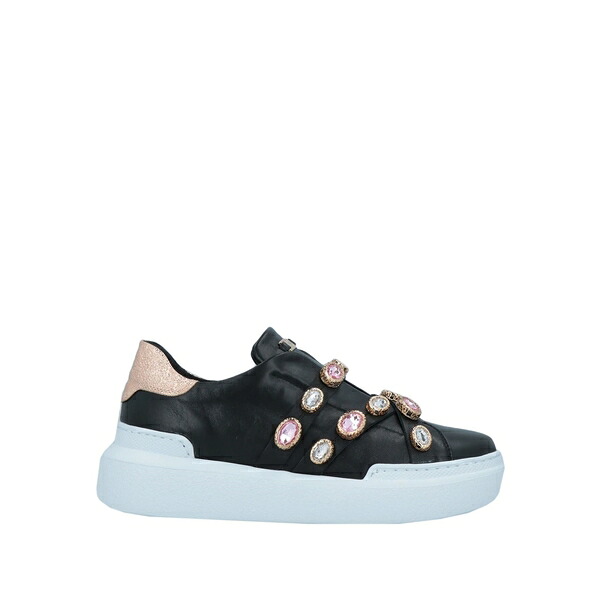 【貨物輸送無料】 トスカブルー? レディース スニーカー シューズ Sneakers Black