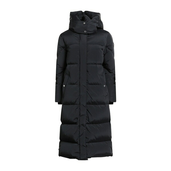 【貨物輸送無料】 羊毛 金持ち レディース 上衣＆上衣 アウター Puffers Black