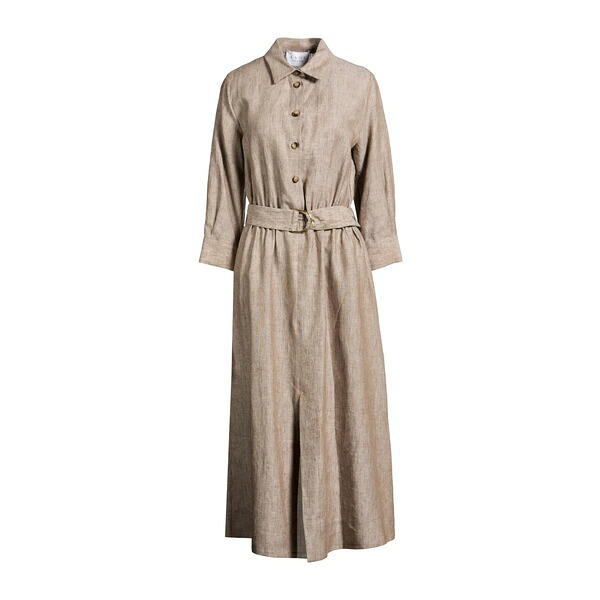【貨物輸送無料】 騒々しい混乱 レディース 衣装 トップス Midi dresses Grey ワンピーススーツ-レディースファッション-スーツ・セットアップ