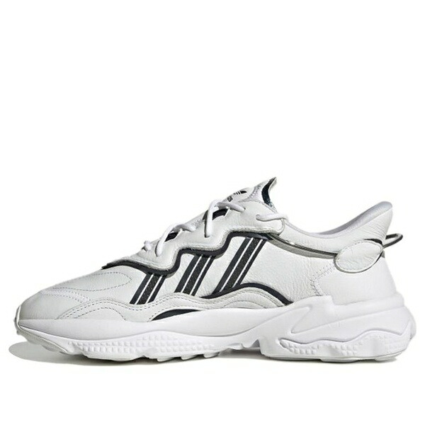 adidas アディダス メンズ スニーカー  【adidas Ozweego \u0027Cloud White Black\u0027 FZ0037】  大きさ US_9.5(27.5糎)