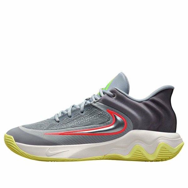 Nike ナイキ メンズ スニーカー  【Nike Giannis Immortality 4 \u0027Wolf Grey Luminous Green\u0027 FQ3680-009】  大きさ US_12.5(30.5糎)