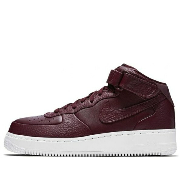 Nike ナイキ メンズ スニーカー  【Nike Air Force 1 Mid \u0027Night Maroon\u0027 819677-661】  大きさ US_M_4.5