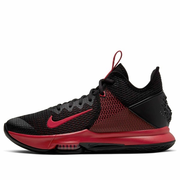 Nike ナイキ メンズ スニーカー 【Nike LeBron Witness 4 EP \'Bred\' CD0188-006】 サイズ US_7.5(25.5cm)｜asty