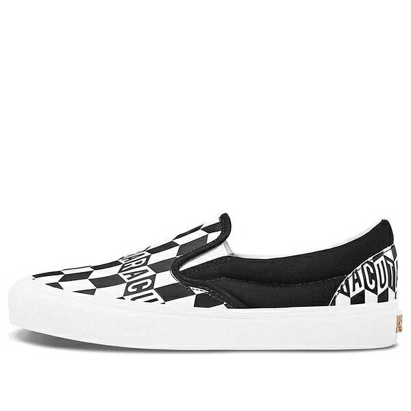 Vans バンズ メンズ スニーカー  【Vans Baracuta x Classic Slip-On 5 \u0027Black Checkerboard\u0027 VN0A4UX40GD】  大きさ US_M_13