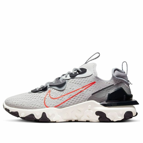 Nike ナイキ メンズ スニーカー 【Nike React Vision 'Gray White Orange' DR8611-001】 サイズ US_10(28.0cm)|asty
