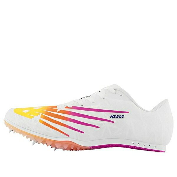 New Balance ニュー平衡にする メンズ スニーカー  【New Balance MD500v8 \u0027White Vibrant Violet\u0027 UMD500W8】  大きさ US_M_4.5
