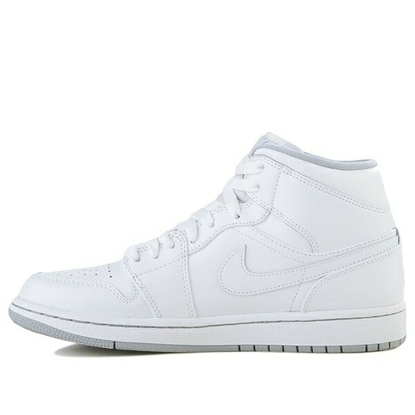 Jordan ジョーダン メンズ スニーカー  【Air Jordan 1 Mid \u0027White Wolf Grey\u0027 554724-112】  大きさ US_11.5(29.5糎)