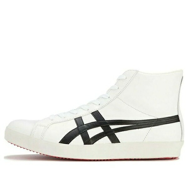 Onitsuka Tiger オニツカタイガー メンズ スニーカー  【Onitsuka Tiger Fabre HI NM Shoes \u0027White Black\u0027 1183B439-101】  大きさ US_10.5(28.5糎)