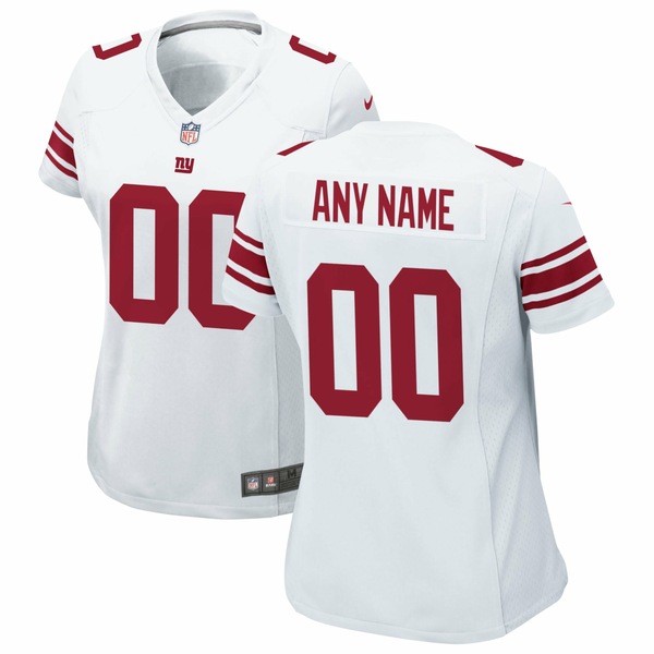 お気に入りのお気に入りのナイキ レディース ユニフォーム トップス New York Giants Nike Women's Custom Game  Jersey White レディースファッション