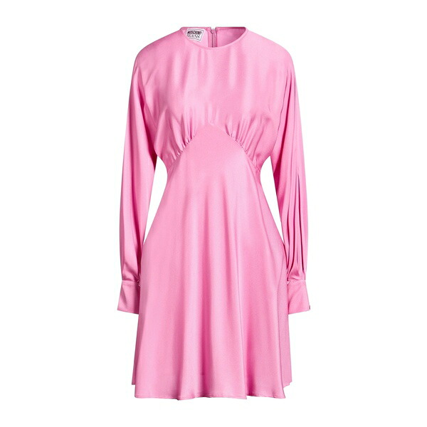 【送料無料】 モスキーノ レディース ワンピース トップス Midi dresses Pink｜asty