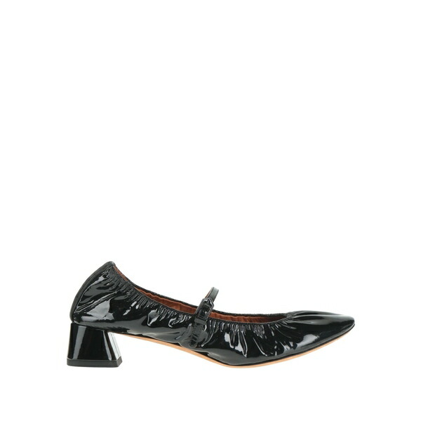 【貨物輸送無料】 ランバン レディース パンプス シューズ Pumps Black