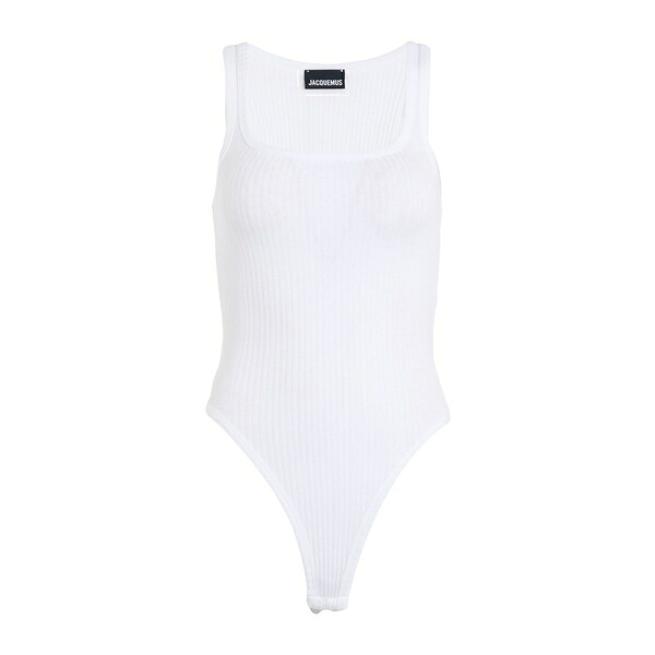 【送料無料】 ジャクエムス レディース Tシャツ トップス Bodysuits White｜asty 30,420円