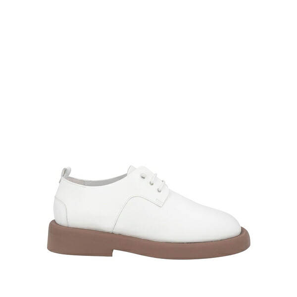 【貨物輸送無料】 マーシル レディース オックスフォード シューズ Lace-up shoes White