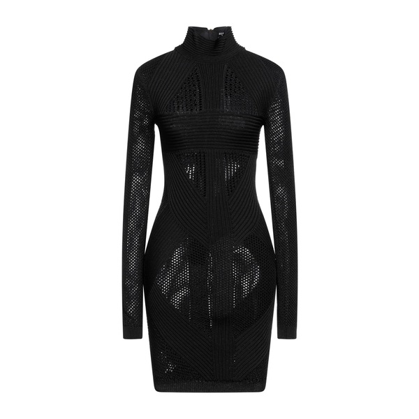 【貨物輸送無料】 バルマン レディース 衣裳 トップス Mini dresses Black