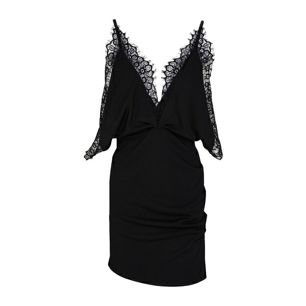 【貨物輸送無料】 ジ アティコ レディース 衣裳 トップス Mini dresses Black