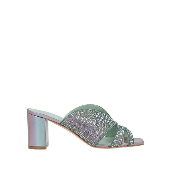 【貨物輸送無料】 ジーナ レディース サンダル シューズ Sandals Green