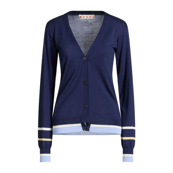 【貨物輸送無料】 マルニ レディース ジレー アウター Cardigans Blue