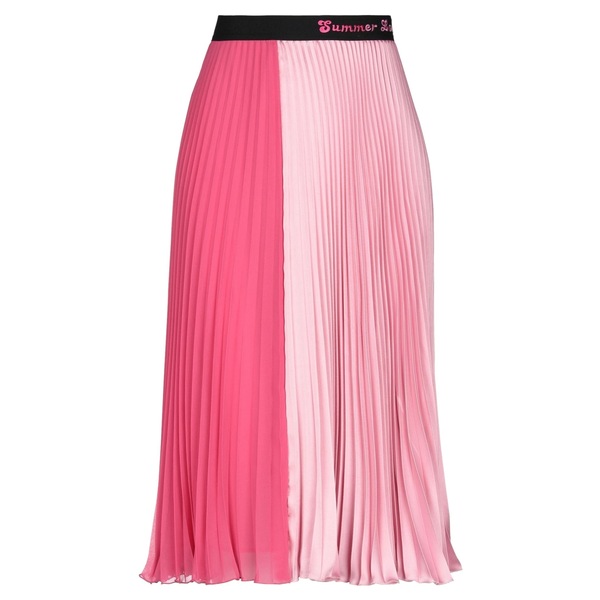 【送料無料】 ピンコ レディース スカート ボトムス Midi skirts Pink|asty