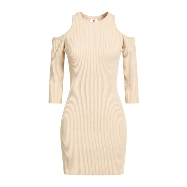 【送料無料】 コンタット レディース ワンピース トップス Mini dresses Beige｜asty