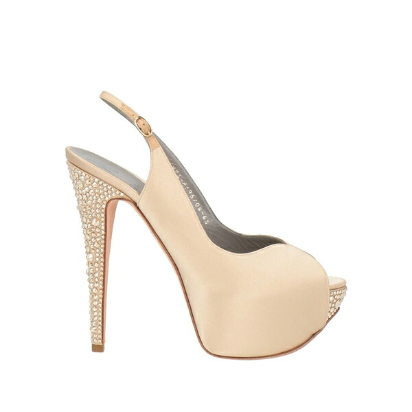 【貨物輸送無料】 ジーナ レディース サンダル シューズ Sandals Beige