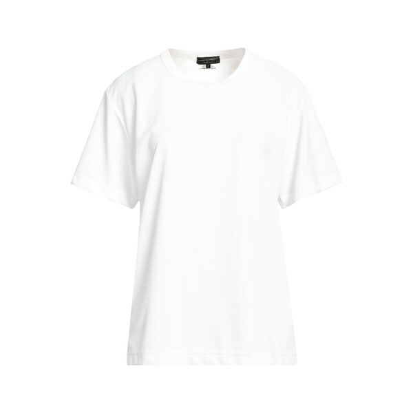 【送料無料】 コムデギャルソン レディース Tシャツ トップス T-shirts White|asty