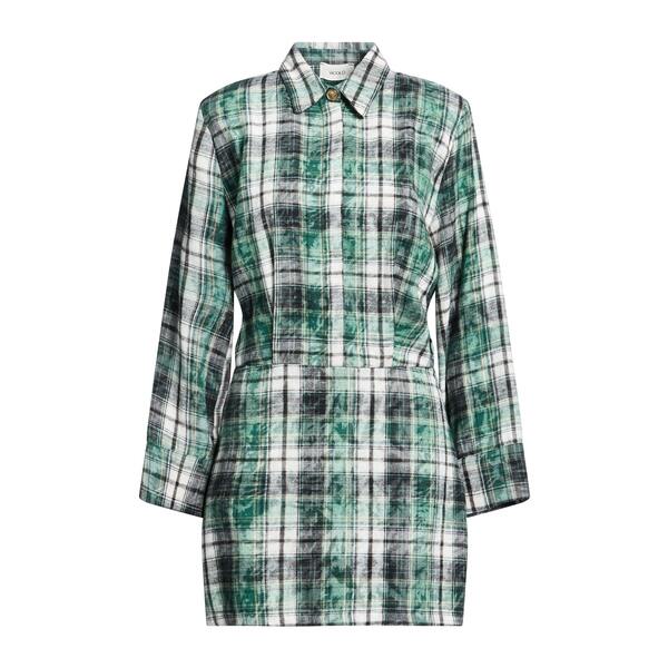 【送料無料】 ヴィコロ レディース ワンピース トップス Mini dresses Green|asty