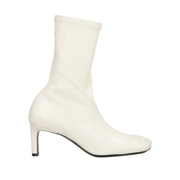【送料無料】 ジル・サンダー レディース ブーツ シューズ Ankle boots White|asty