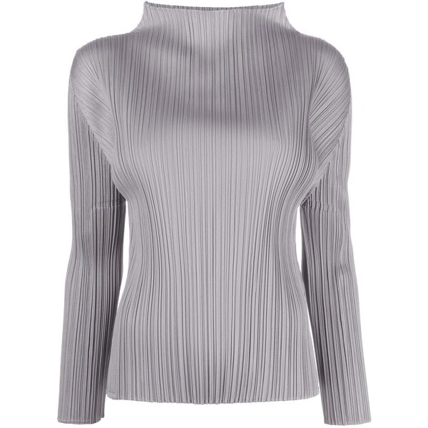 激安正規 イッセイミヤケISSEYMIYAKEベロアハイネックトップスhighneck 