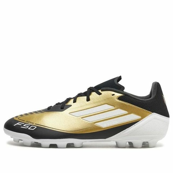 adidas アディダス メンズ スニーカー 【adidas F50 League 2G 3G AG Messi 'Black Gold' JH9627】 サイズ US_8.5(26.5cm)｜asty 19,738円
