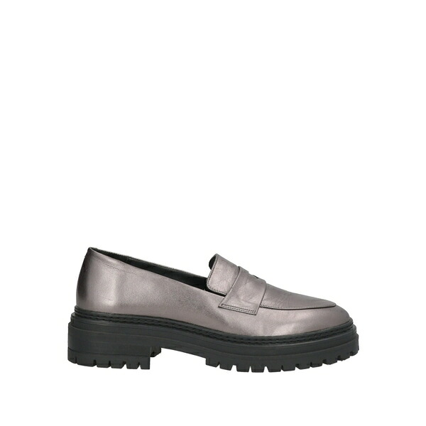 【貨物輸送無料】 ボビーズ レディース スリッポン・ローファー シューズ Loafers Silver