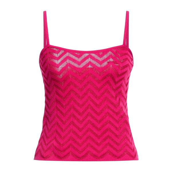 【貨物輸送無料】 ミッソーニ レディース ティーシャツ トップス Tops Pink Tシャツ・カットソー-トップス-レディースファッション
