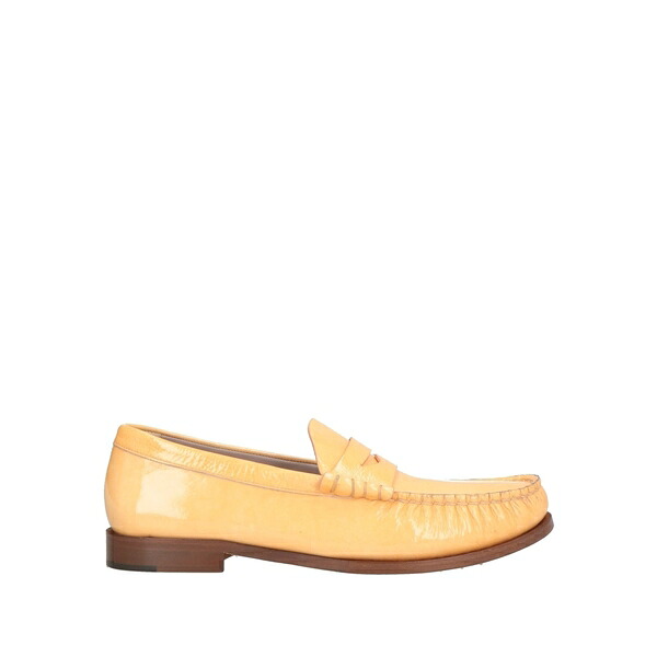 【貨物輸送無料】 カルピエーレ レディース スリッポン・ローファー シューズ Loafers Orange