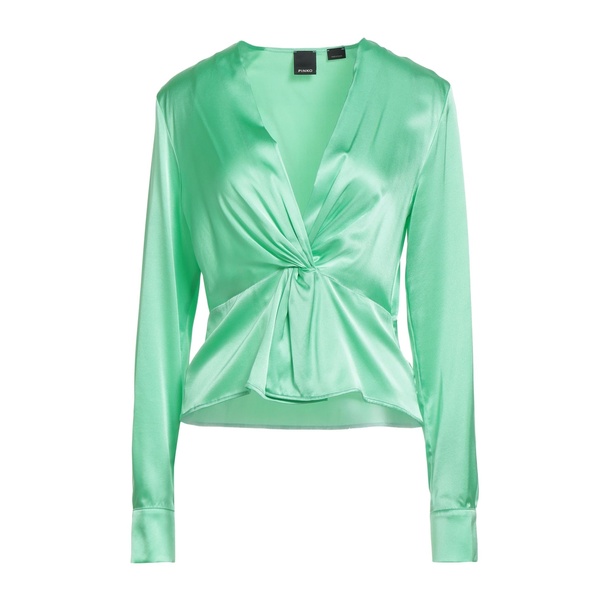 【送料無料】 ピンコ レディース Tシャツ トップス Tops Green｜asty