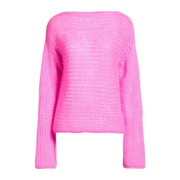【送料無料】 フォルテ フォルテ レディース ニット&セーター アウター Sweaters Pink|asty