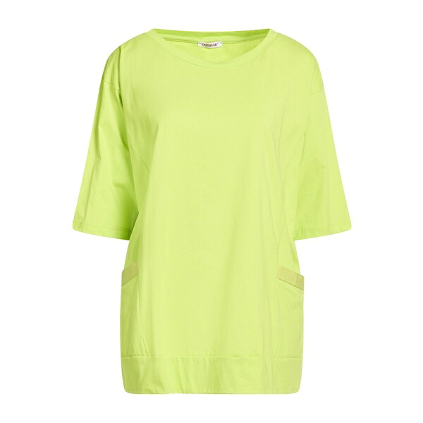 【送料無料】 ジョフェラーリ レディース Tシャツ トップス T-shirts Green