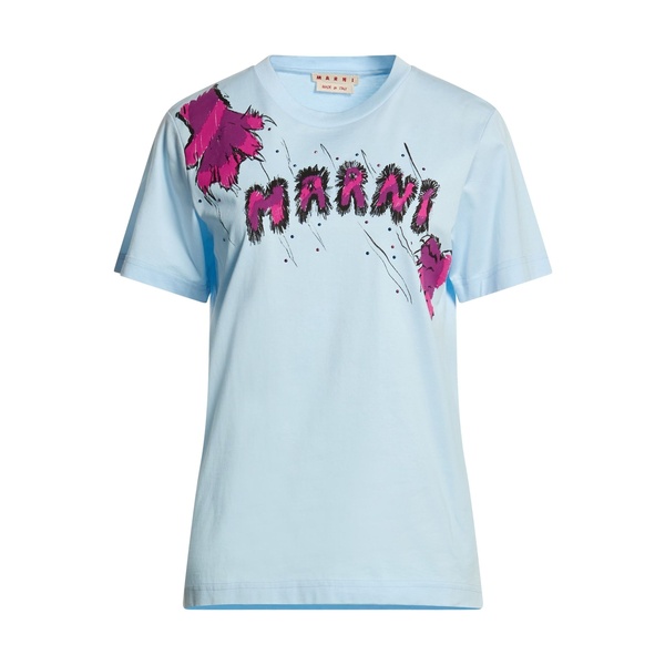 【送料無料】 マルニ レディース Tシャツ トップス T-shirts Azure｜asty