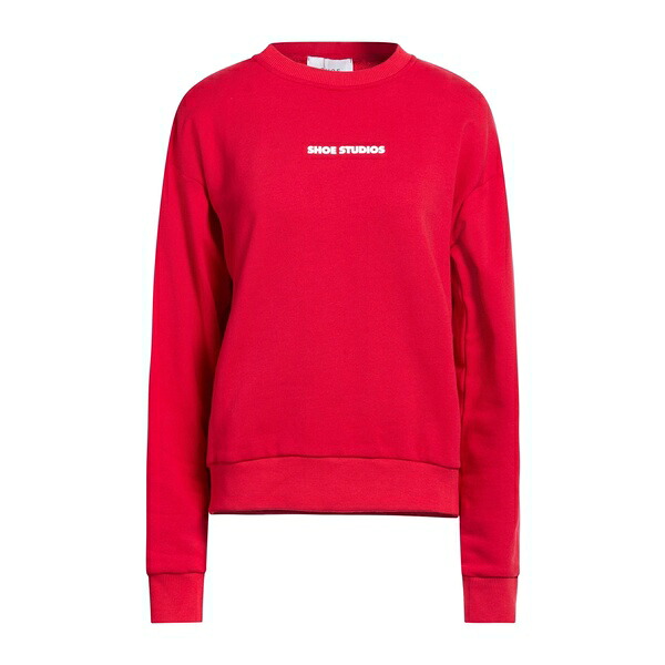 【貨物輸送無料】 シュー レディース パーカー・スウェットシャツ アウター Sweatshirts Red