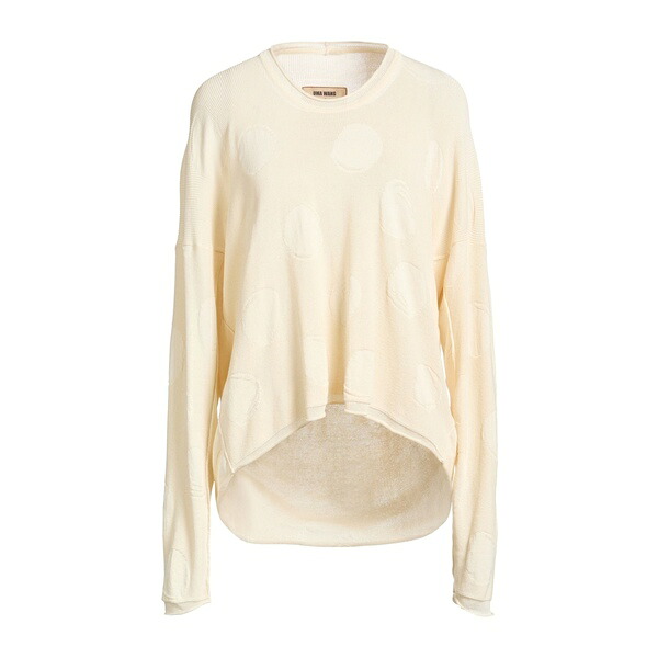【貨物輸送無料】 ユマ・一 レディース 編み物\u0026スウェーター アウター Sweaters White